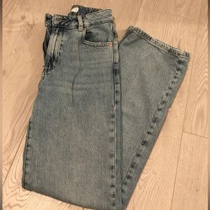 Garage wide leg jeans